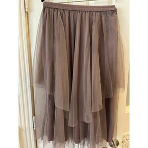 NWT Wishlist Layered Tulle Skirt Women Small Whimsical Easter Spring Wedding
